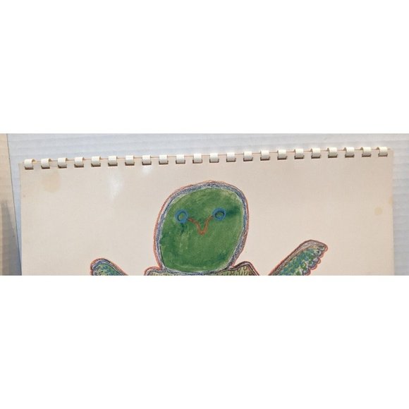 1978 Eskimo Drawings Calendar Inuit Artists Canada Quebec Arctic Wildlife Vtg - Picture 7 of 16